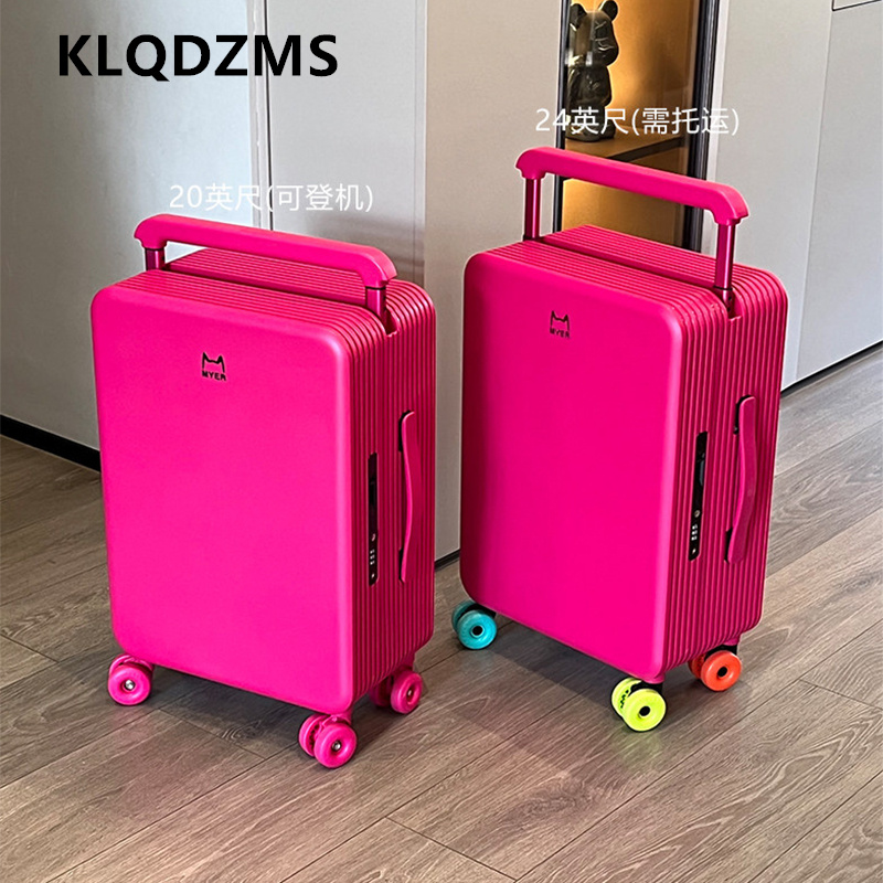 KLQDZMS Valigia da viaggio per - Spinner Wheel Rolling Suitcase 20 Inch recensione e prezzo