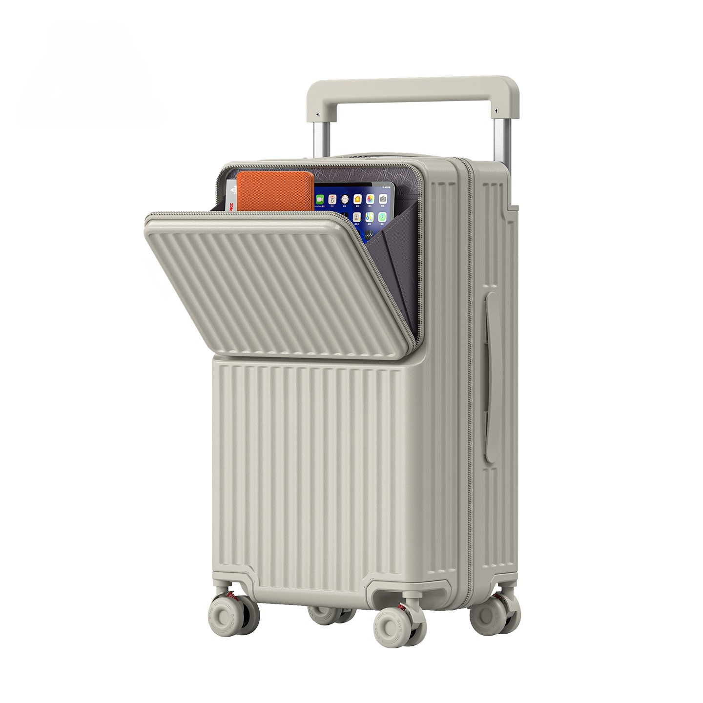 Valigia con manico largo da 20 - Front Opening Laptop Luggage 24 Inch recensione e prezzo