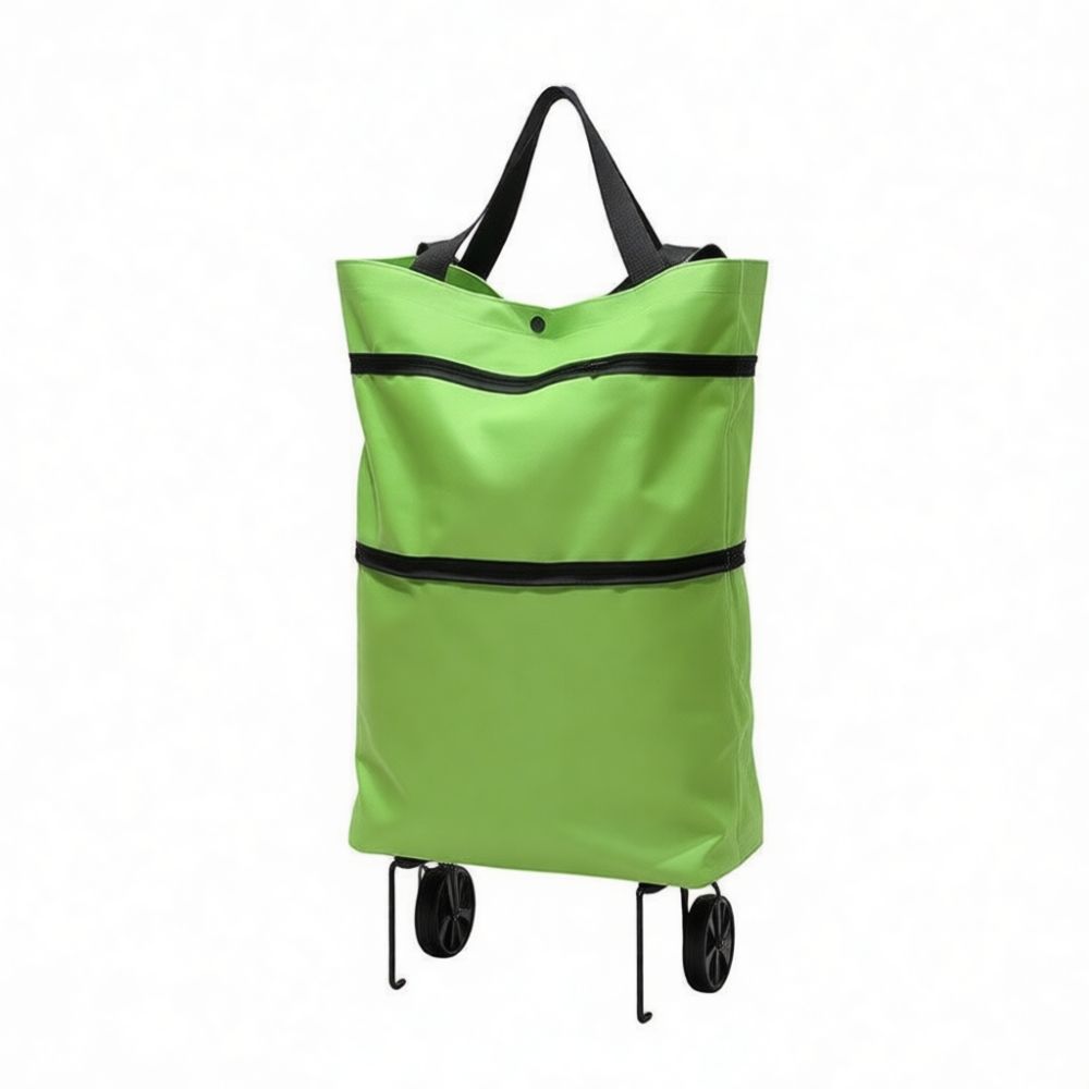 Borsa da spesa pieghevole e po - Foldable Rolling Luggage Bag recensione e prezzo