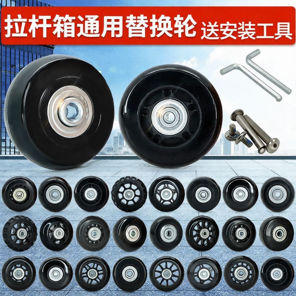 Ruote di ricambio per valigie, - Silent Replacement Luggage Wheels recensione e prezzo